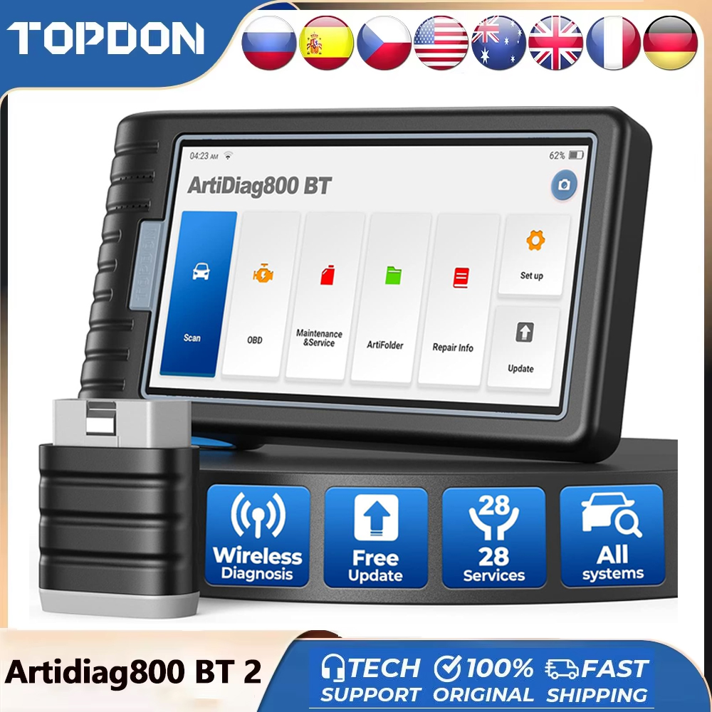 Topdon Tc001 Thermal Camera - TOPDON ArtiDiag800 BT Car Diagnostic Tool