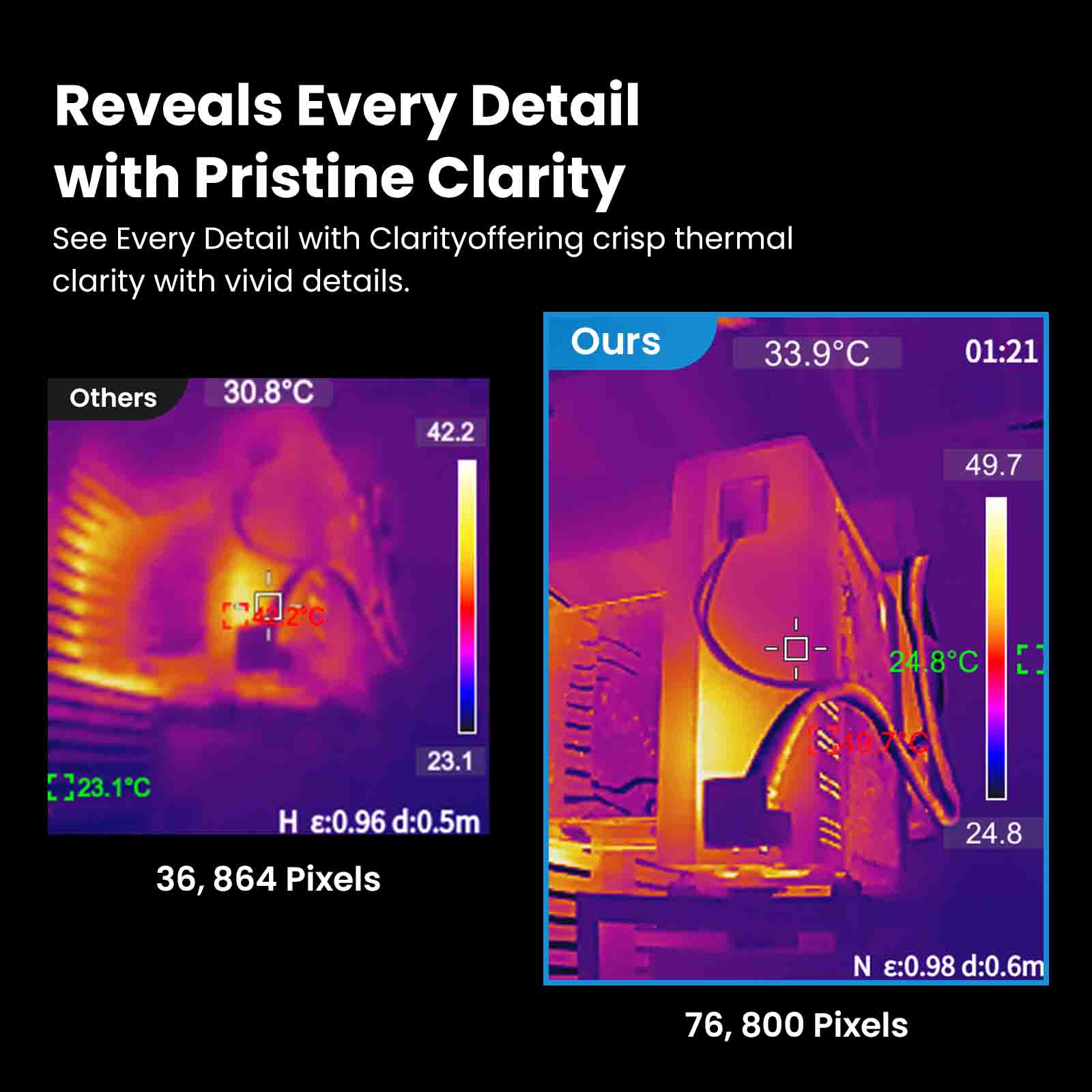 MILESEEY TR256E /B Upgraded Th - Nf 521 Thermal Imaging Camera 评论和价格